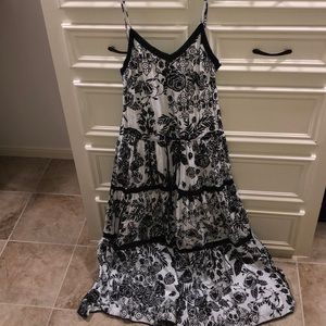 Black and White Dress